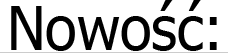 Nowość